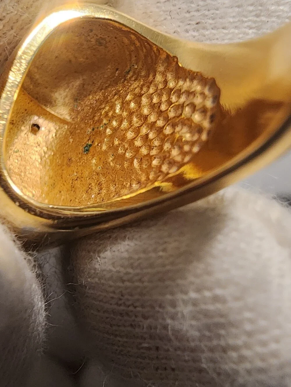 18kt HGE Cluster Ring